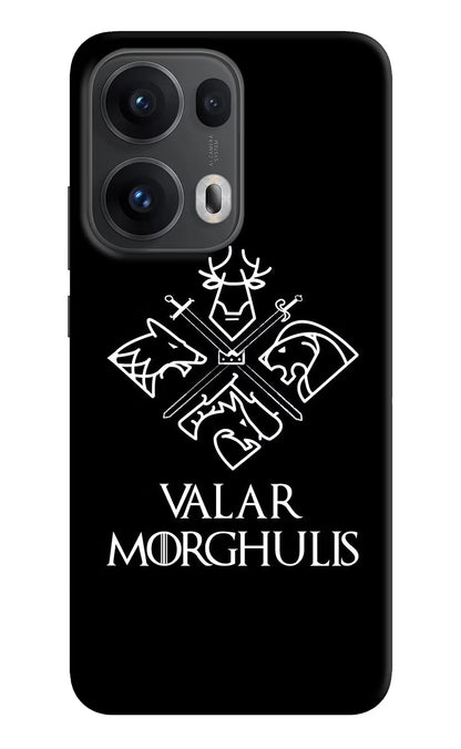 Valar Morghulis | Game Of Thrones Oppo Reno13 Pro 5G Back Cover