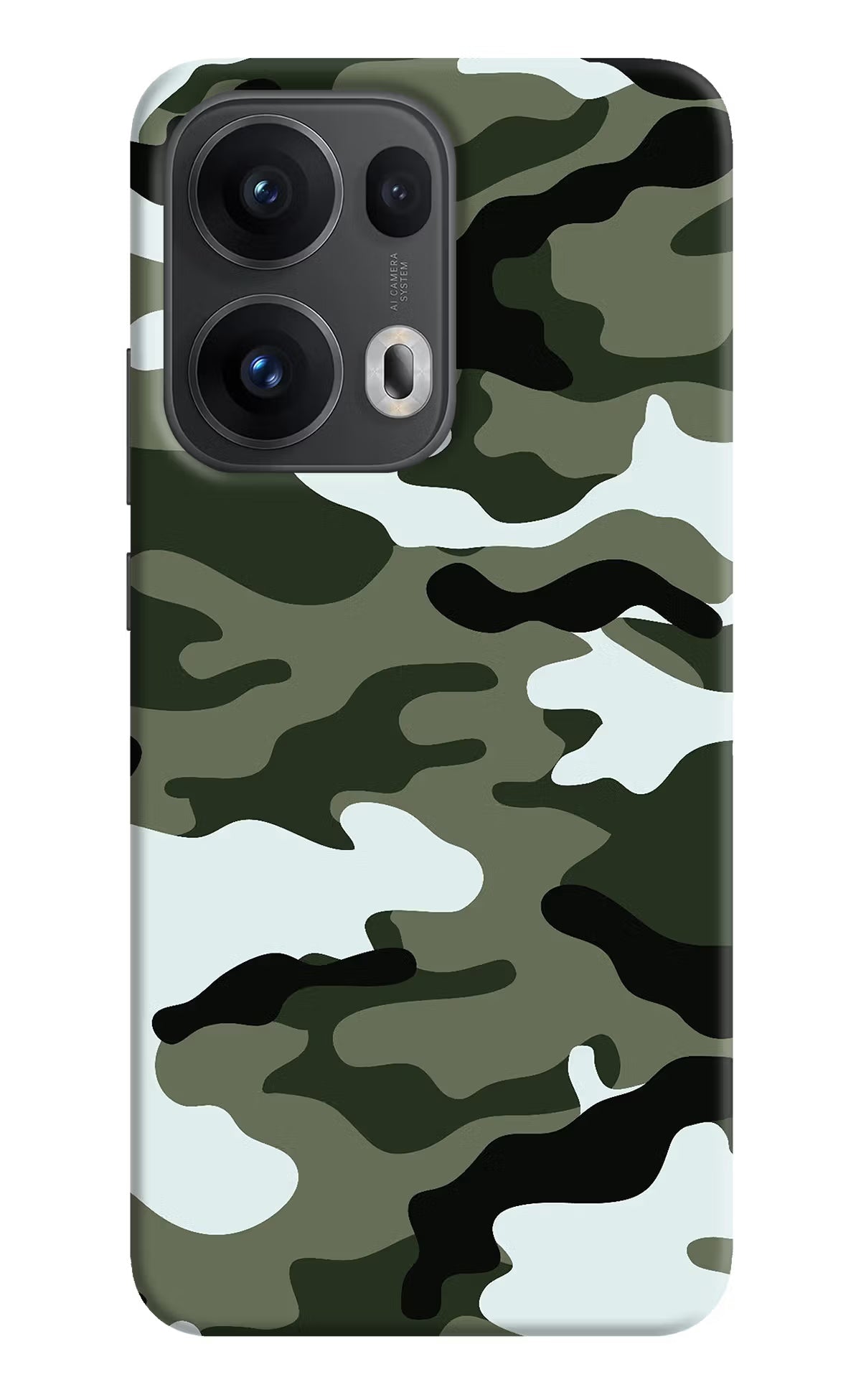 Camouflage Oppo Reno13 Pro 5G Back Cover