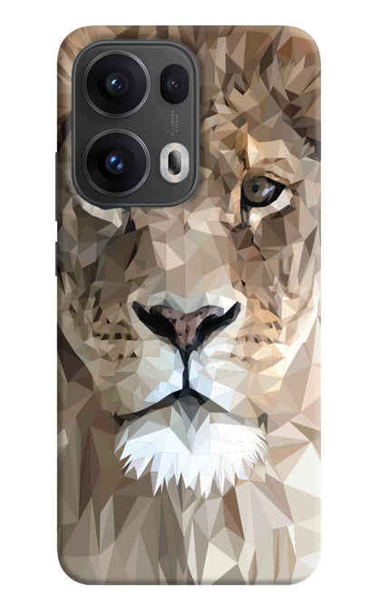 Lion Art Oppo Reno13 Pro 5G Back Cover