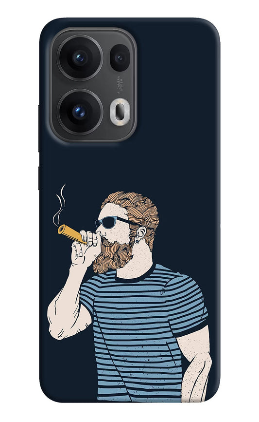 Smoking Oppo Reno13 Pro 5G Back Cover