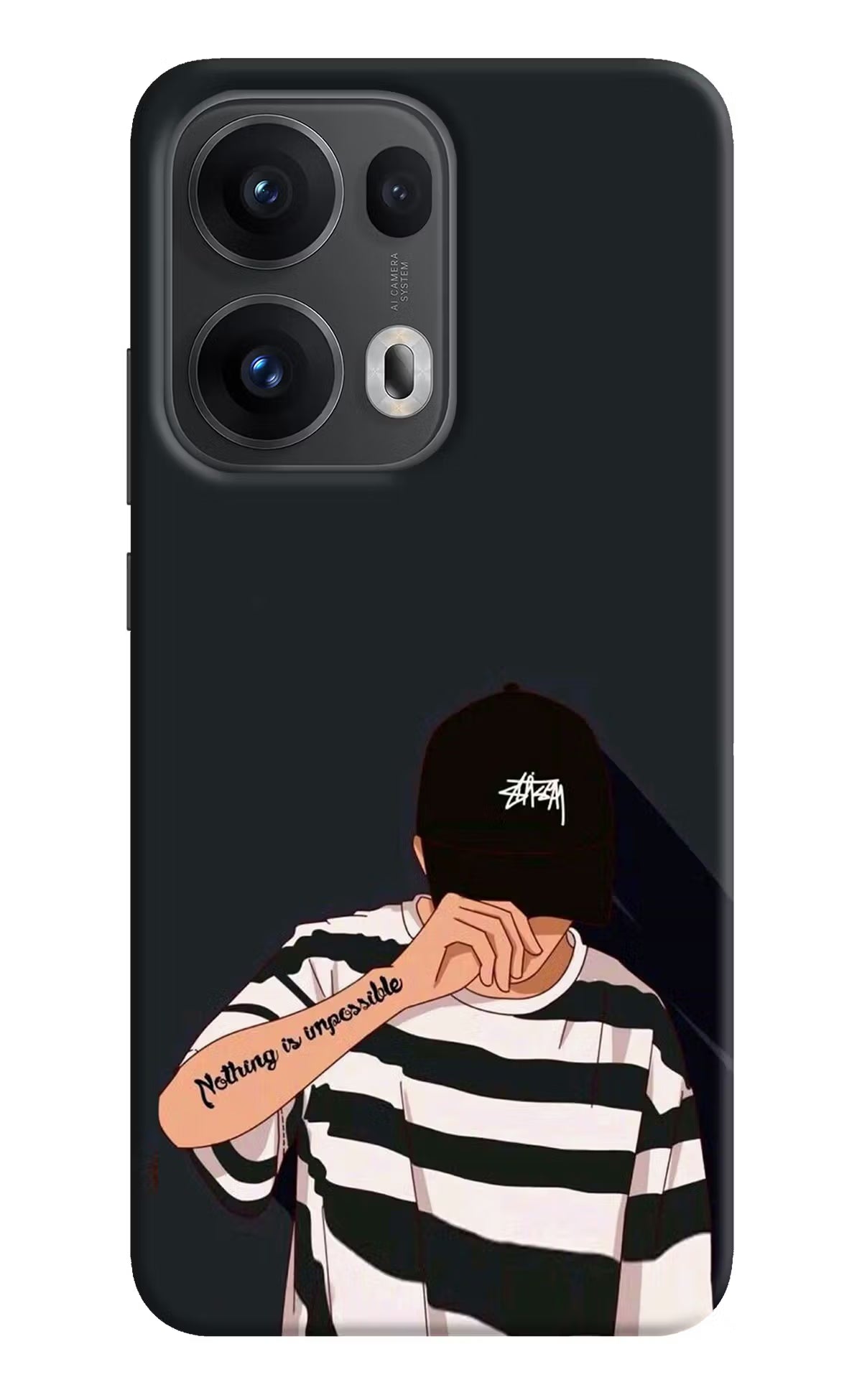 Aesthetic Boy Oppo Reno13 Pro 5G Back Cover