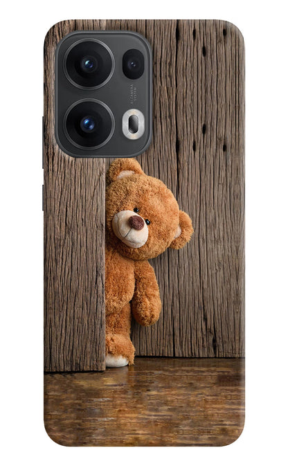Teddy Wooden Oppo Reno13 Pro 5G Back Cover