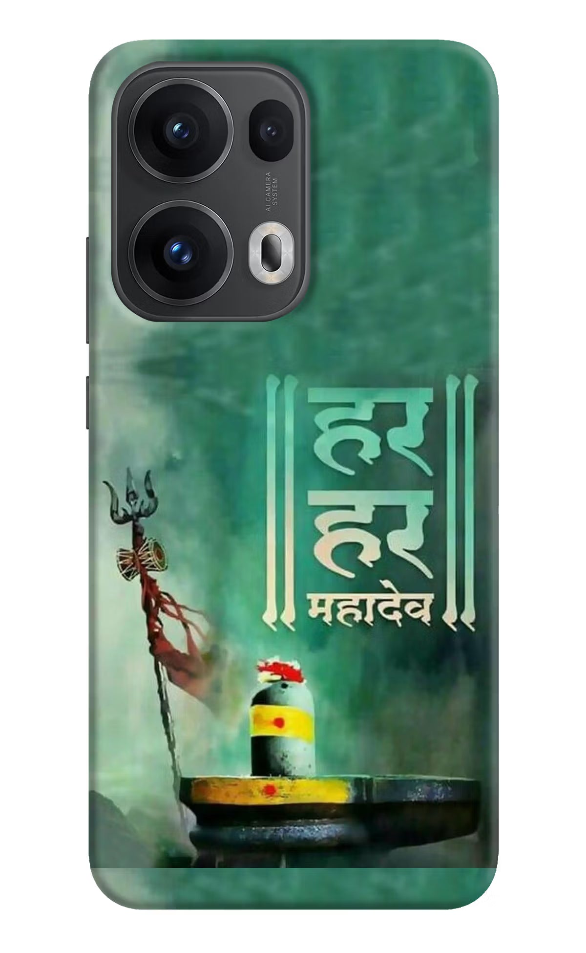 Har Har Mahadev Shivling Oppo Reno13 Pro 5G Back Cover