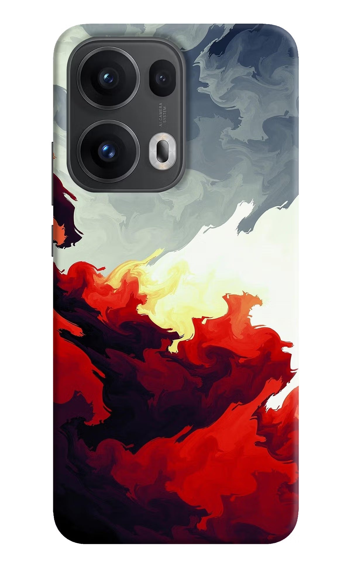 Fire Cloud Oppo Reno13 Pro 5G Back Cover