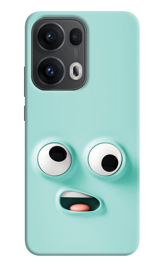 Funny Cartoon Oppo Reno13 Pro 5G Back Cover