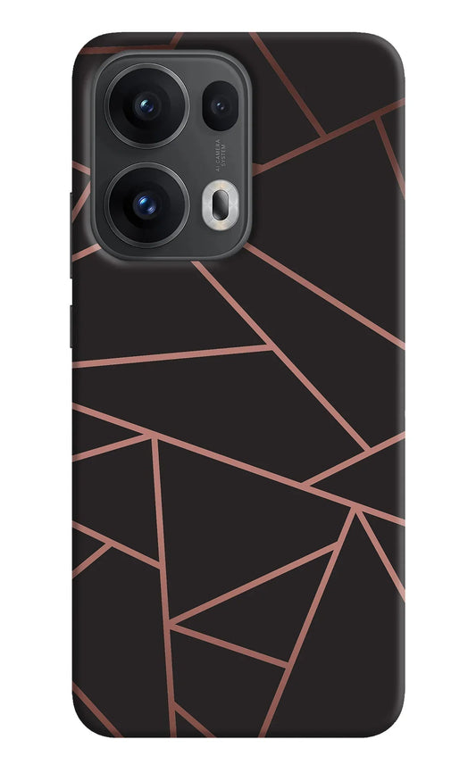 Geometric Pattern Oppo Reno13 Pro 5G Back Cover
