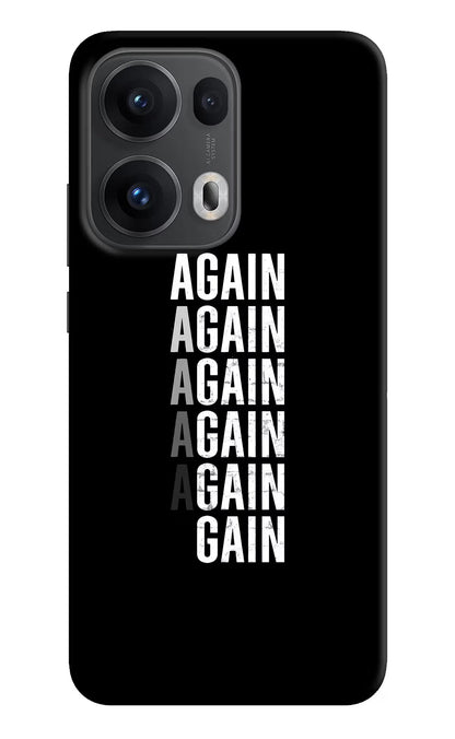 Again Again Gain Oppo Reno13 Pro 5G Back Cover