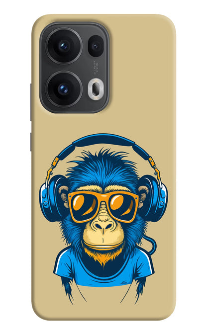 Monkey Headphone Oppo Reno13 Pro 5G Back Cover
