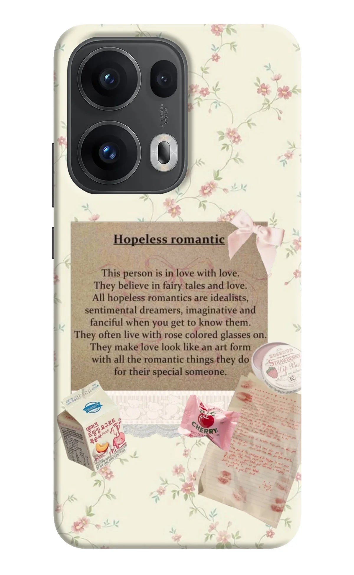 Hopeless Romantic Oppo Reno13 Pro 5G Back Cover