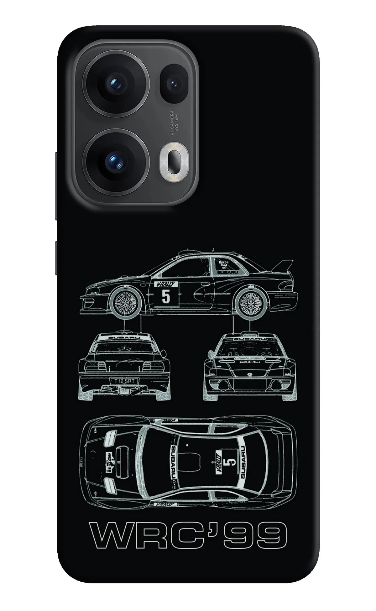 WRC'99 Oppo Reno13 Pro 5G Back Cover
