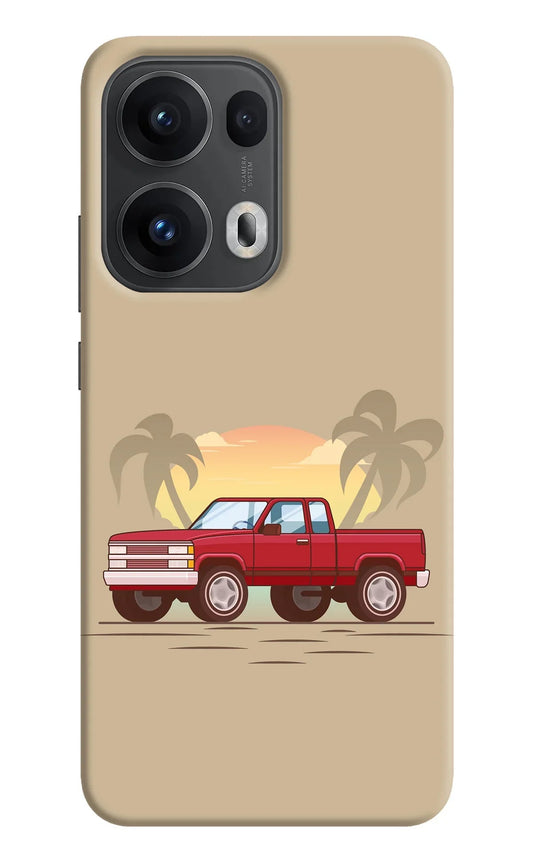 Desert Classic Drive Oppo Reno13 Pro 5G Back Cover
