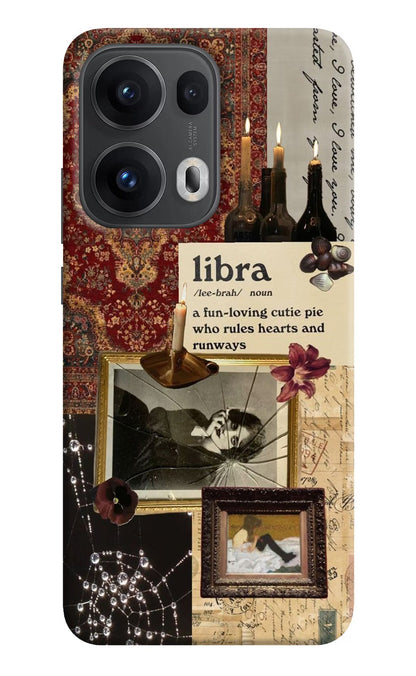 Libra Zodiac Oppo Reno13 Pro 5G Back Cover