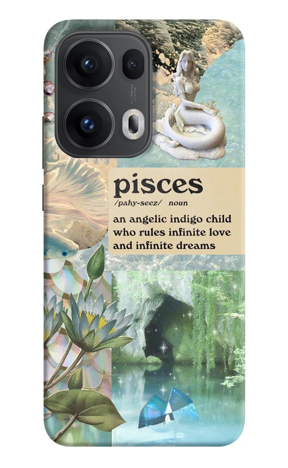 Pisces Zodiac Oppo Reno13 Pro 5G Back Cover
