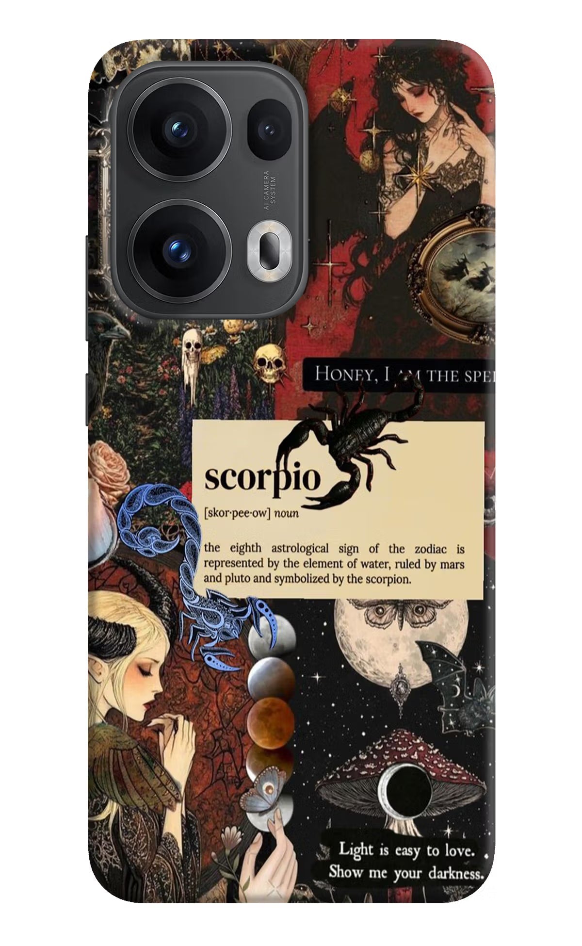 Scorpio Zodiac Oppo Reno13 Pro 5G Back Cover