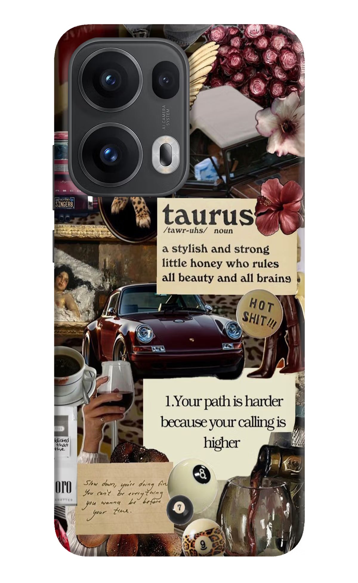 Taurus Zodiac Oppo Reno13 Pro 5G Back Cover