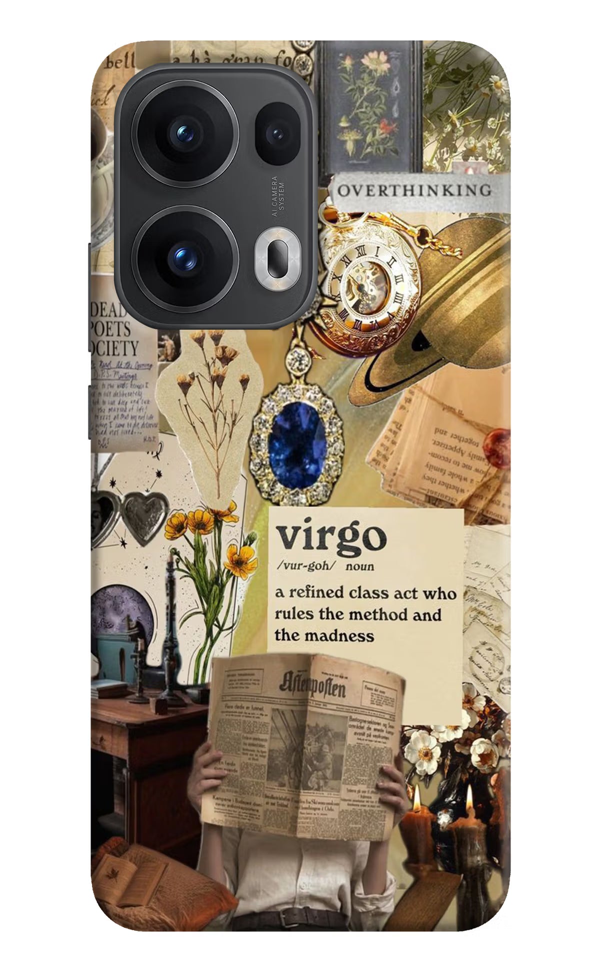 Virgo Zodiac Oppo Reno13 Pro 5G Back Cover