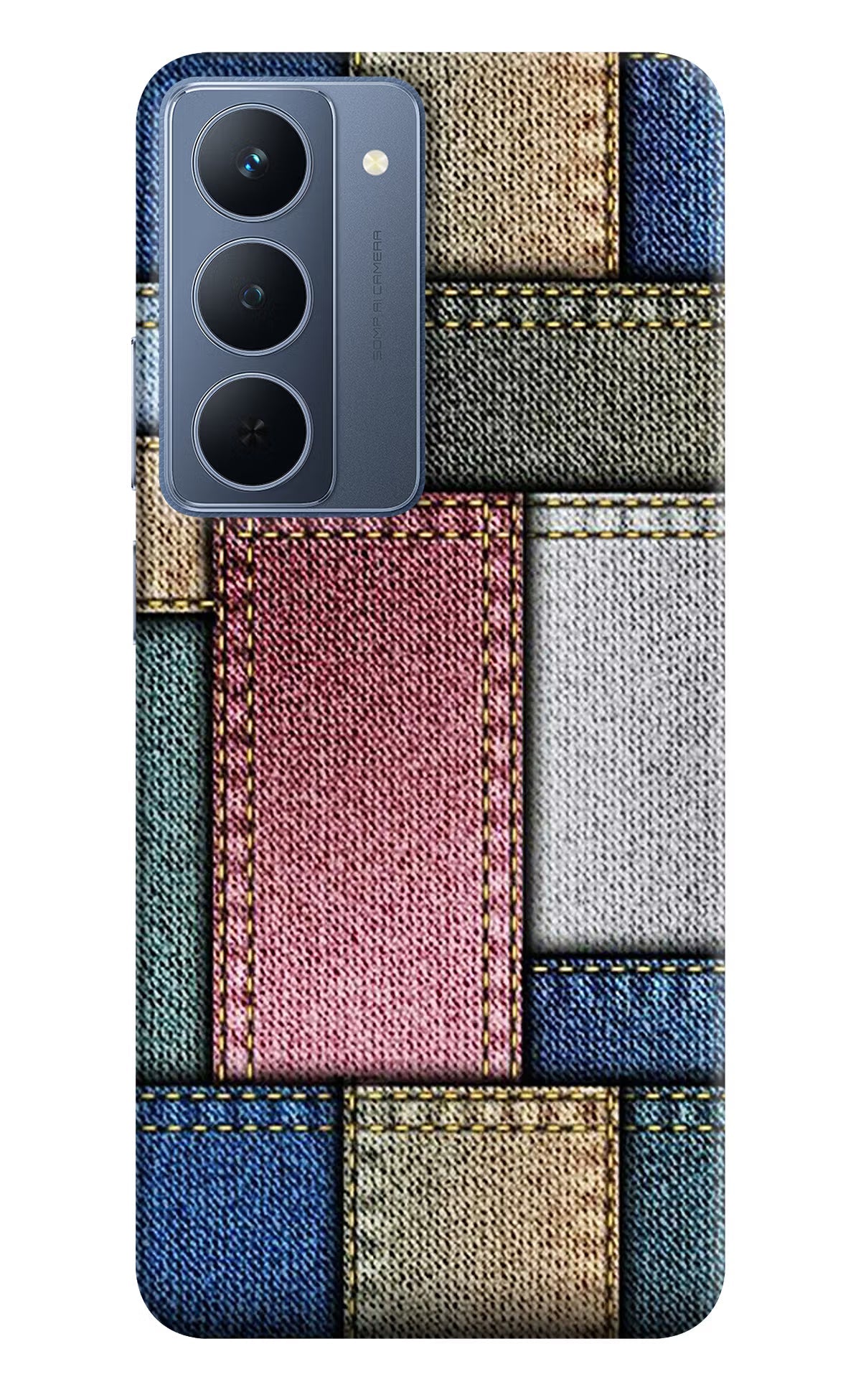 Multicolor Jeans Realme P3x 5G Back Cover
