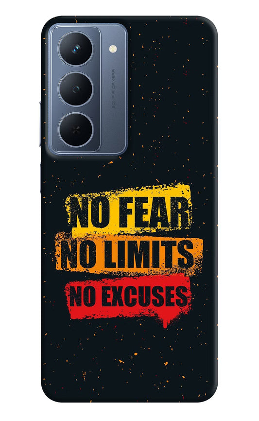 No Fear No Limits No Excuse Realme P3x 5G Back Cover