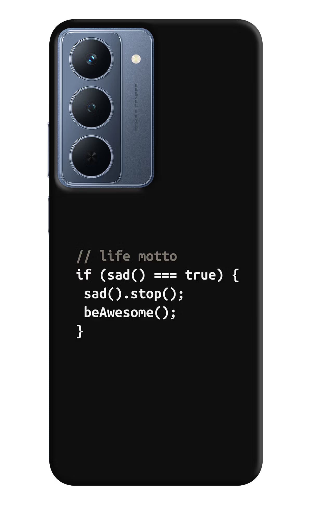 Life Motto Code Realme P3x 5G Back Cover