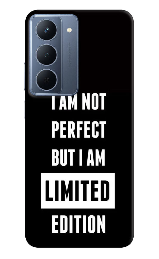 I Am Not Perfect But I Am Limited Edition Realme P3x 5G Back Cover