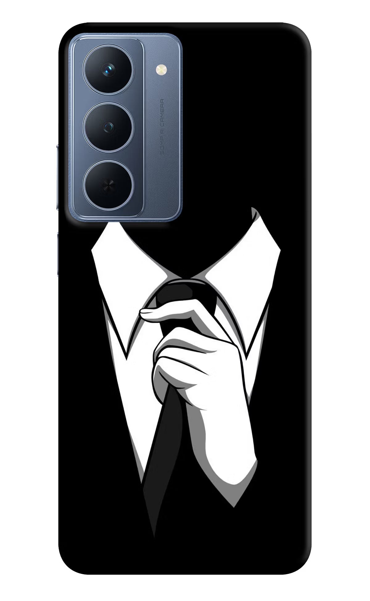 Black Tie Realme P3x 5G Back Cover