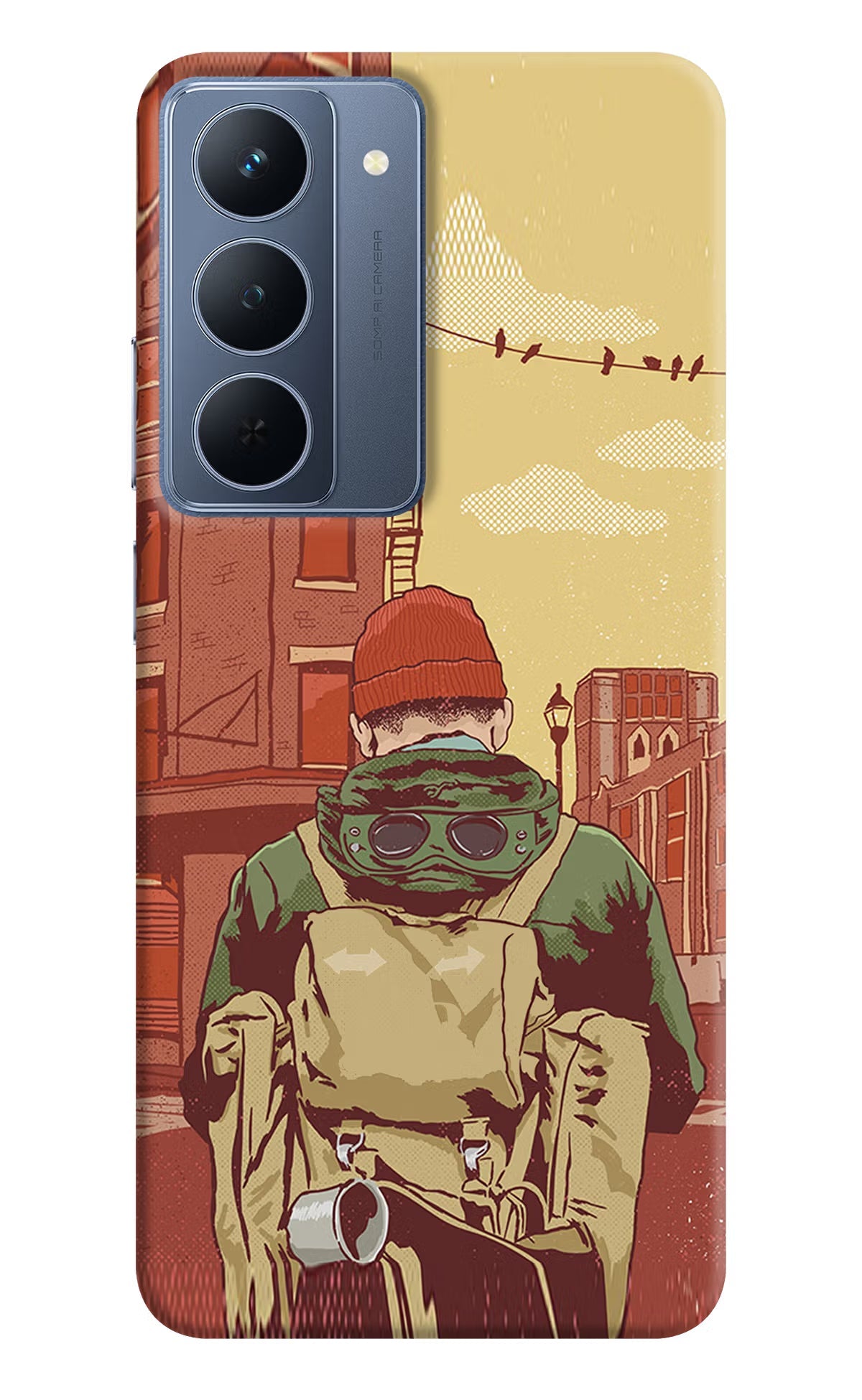 Adventurous Realme P3x 5G Back Cover