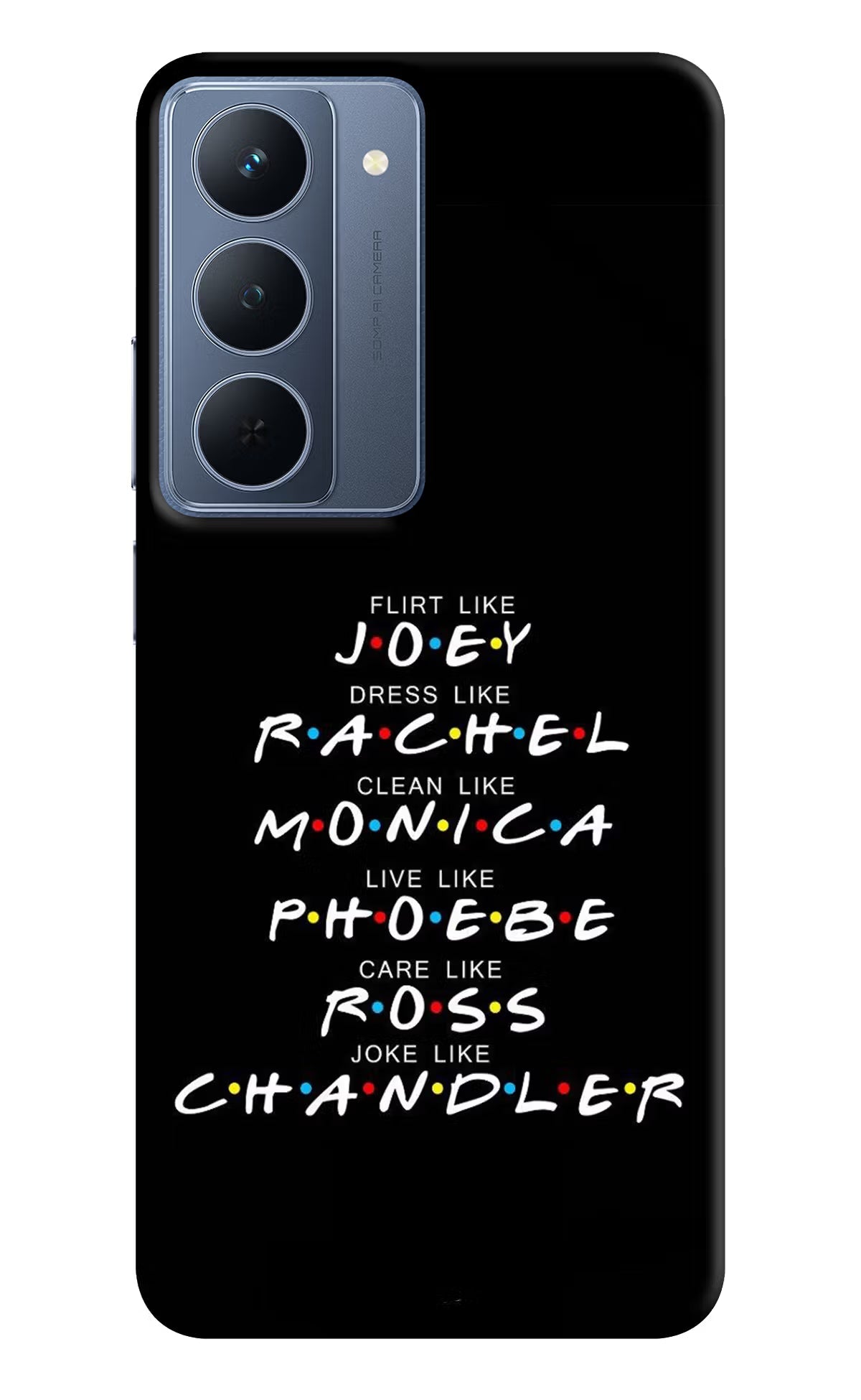 FRIENDS Character Realme P3x 5G Back Cover
