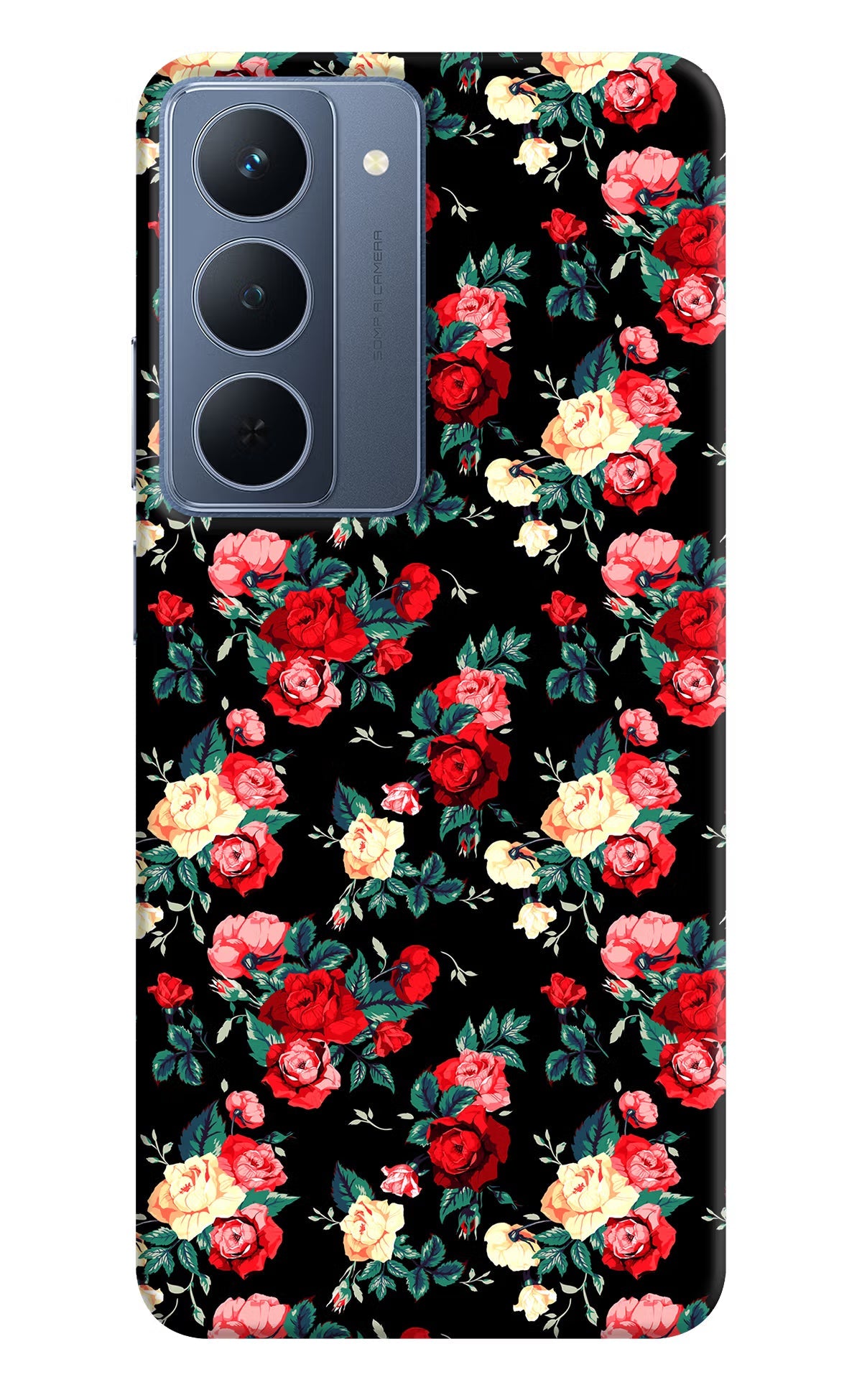 Rose Pattern Realme P3x 5G Back Cover
