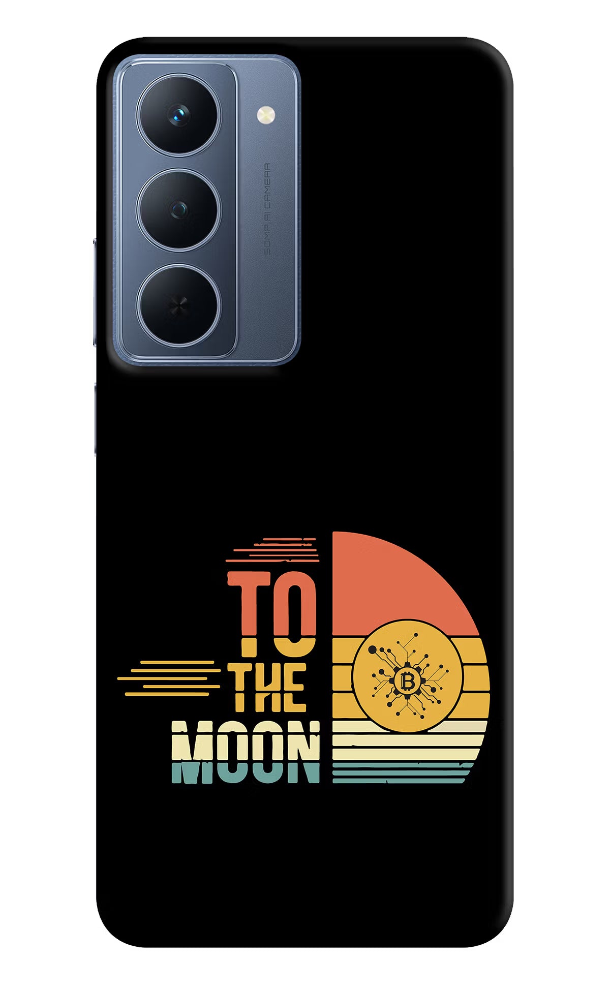 To the Moon Realme P3x 5G Back Cover