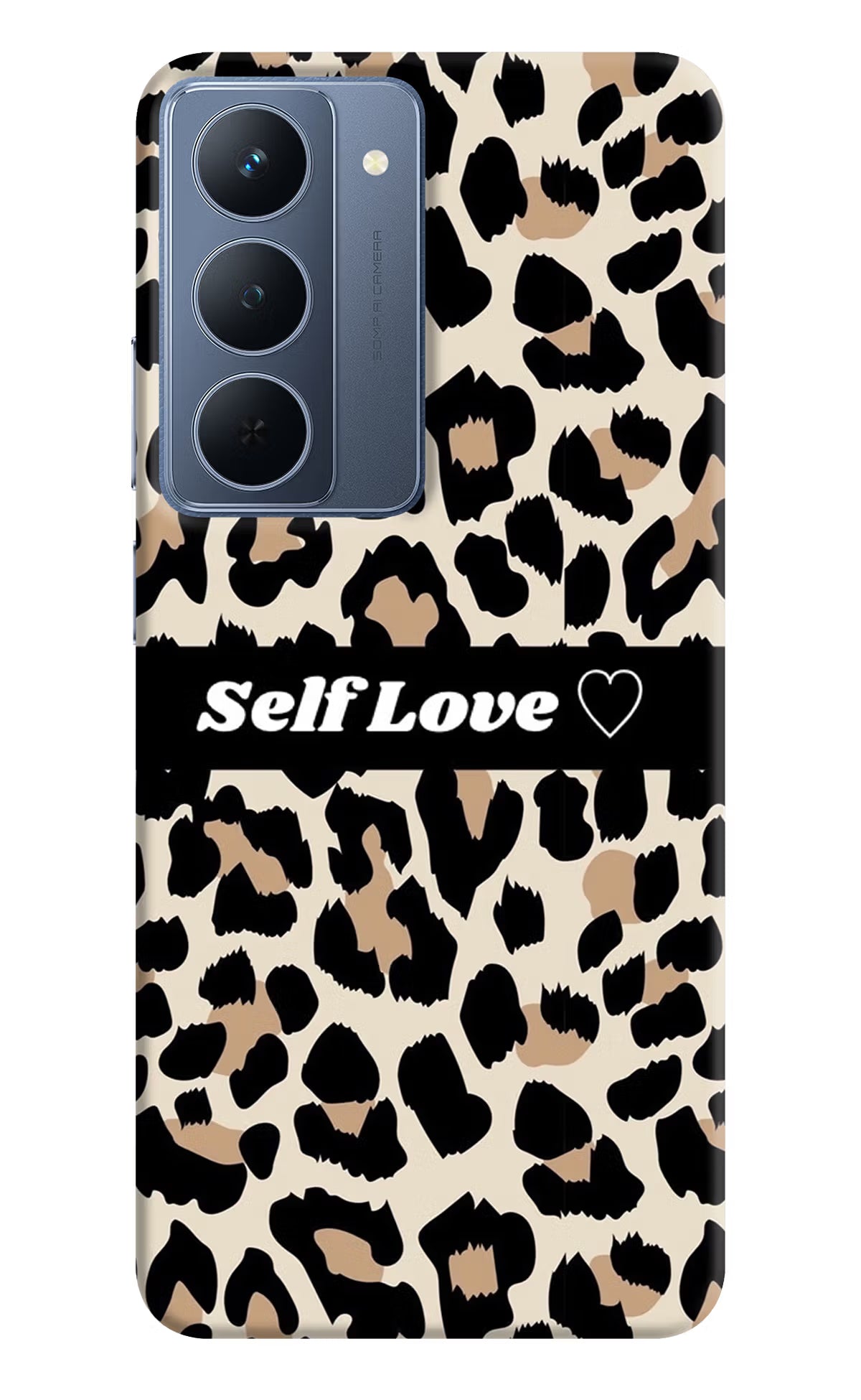 Leopard Print Self Love Realme P3x 5G Back Cover