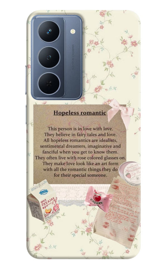Hopeless Romantic Realme P3x 5G Back Cover