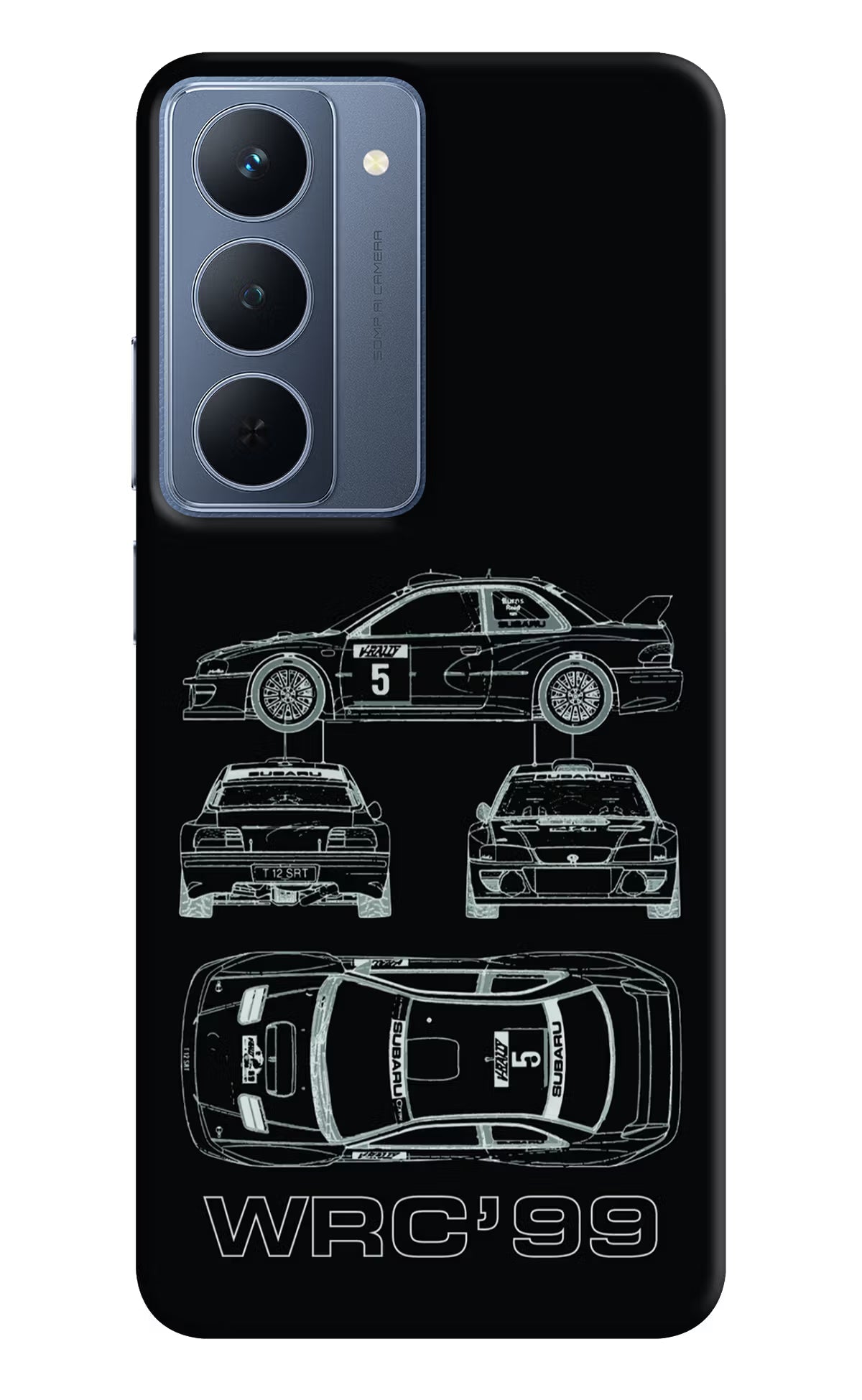 WRC'99 Realme P3x 5G Back Cover