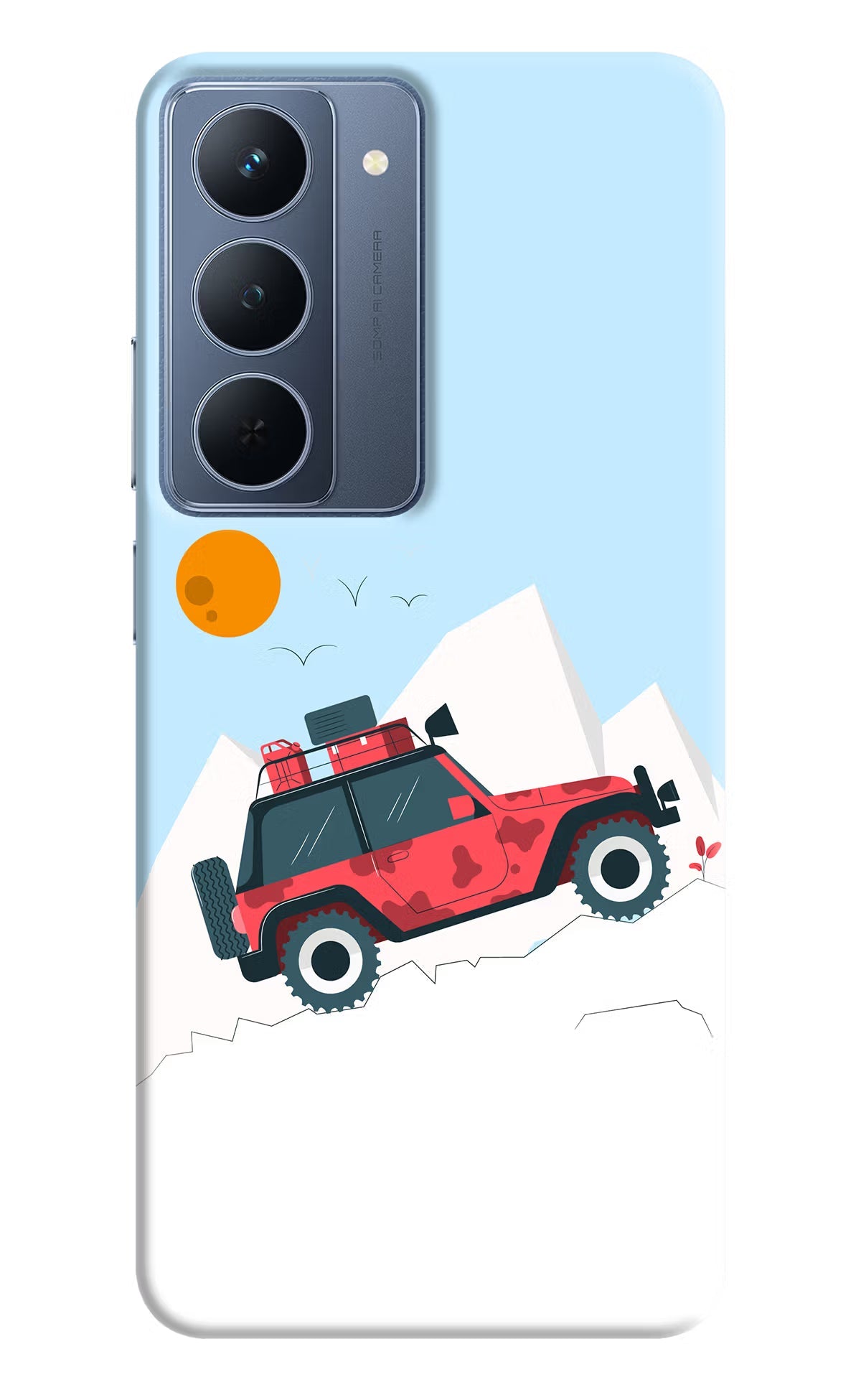 Mountain Trail Beast Realme P3x 5G Back Cover