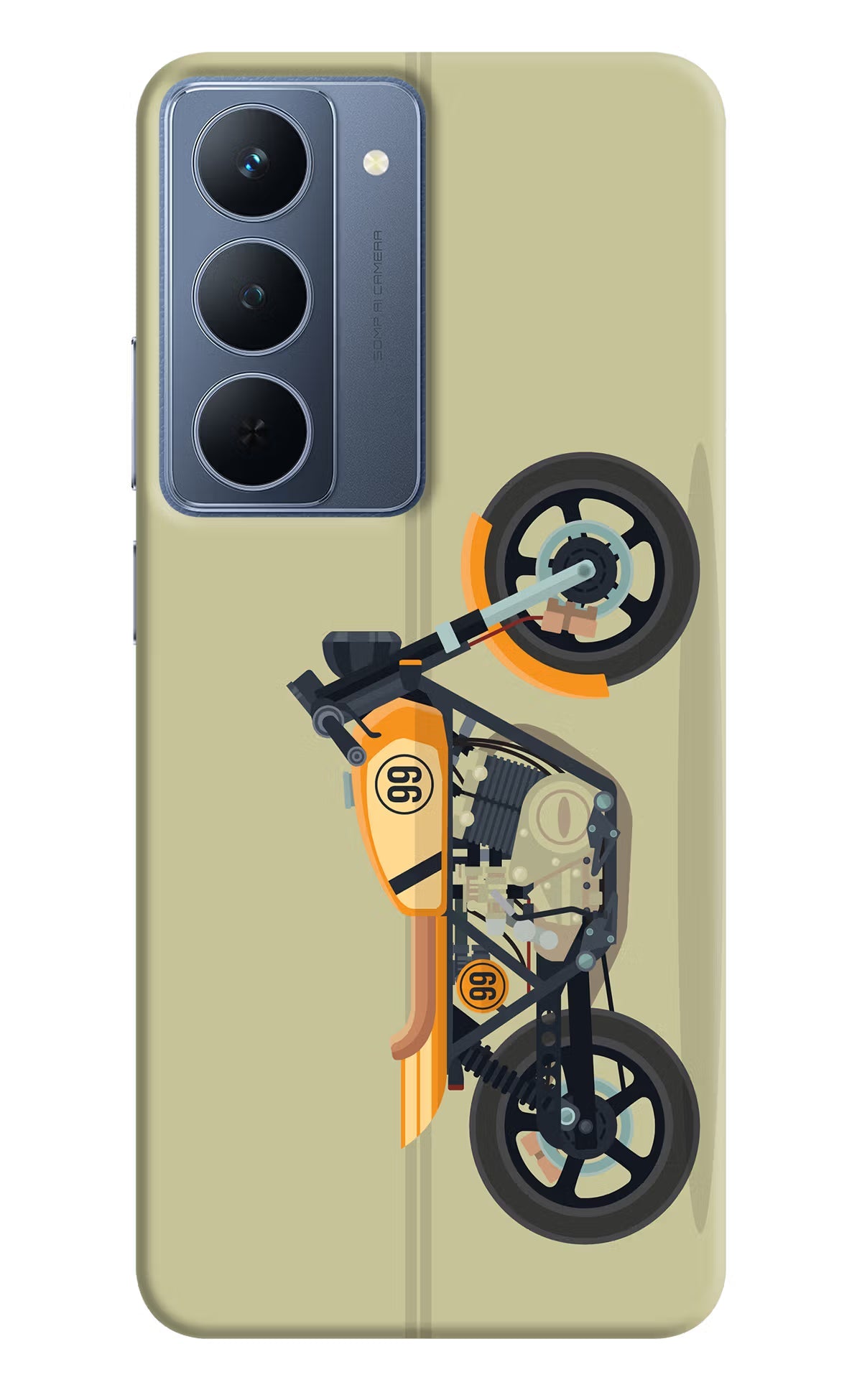 Vertical Speedster Realme P3x 5G Back Cover
