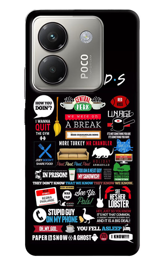 FRIENDS Poco M7 Pro 5G Back Cover