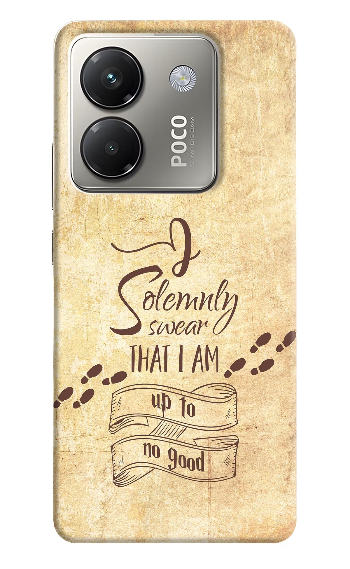 I Solemnly swear that i up to no good Poco M7 Pro 5G Back Cover
