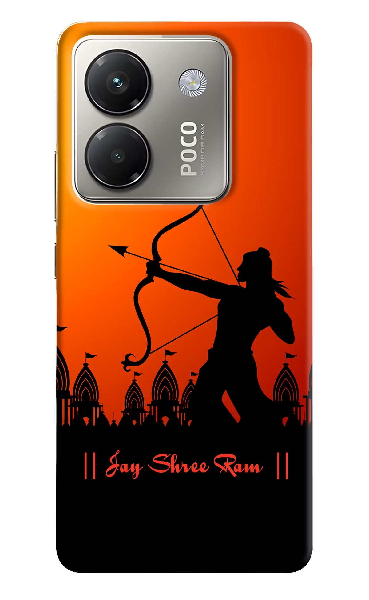 Lord Ram - 4 Poco M7 Pro 5G Back Cover
