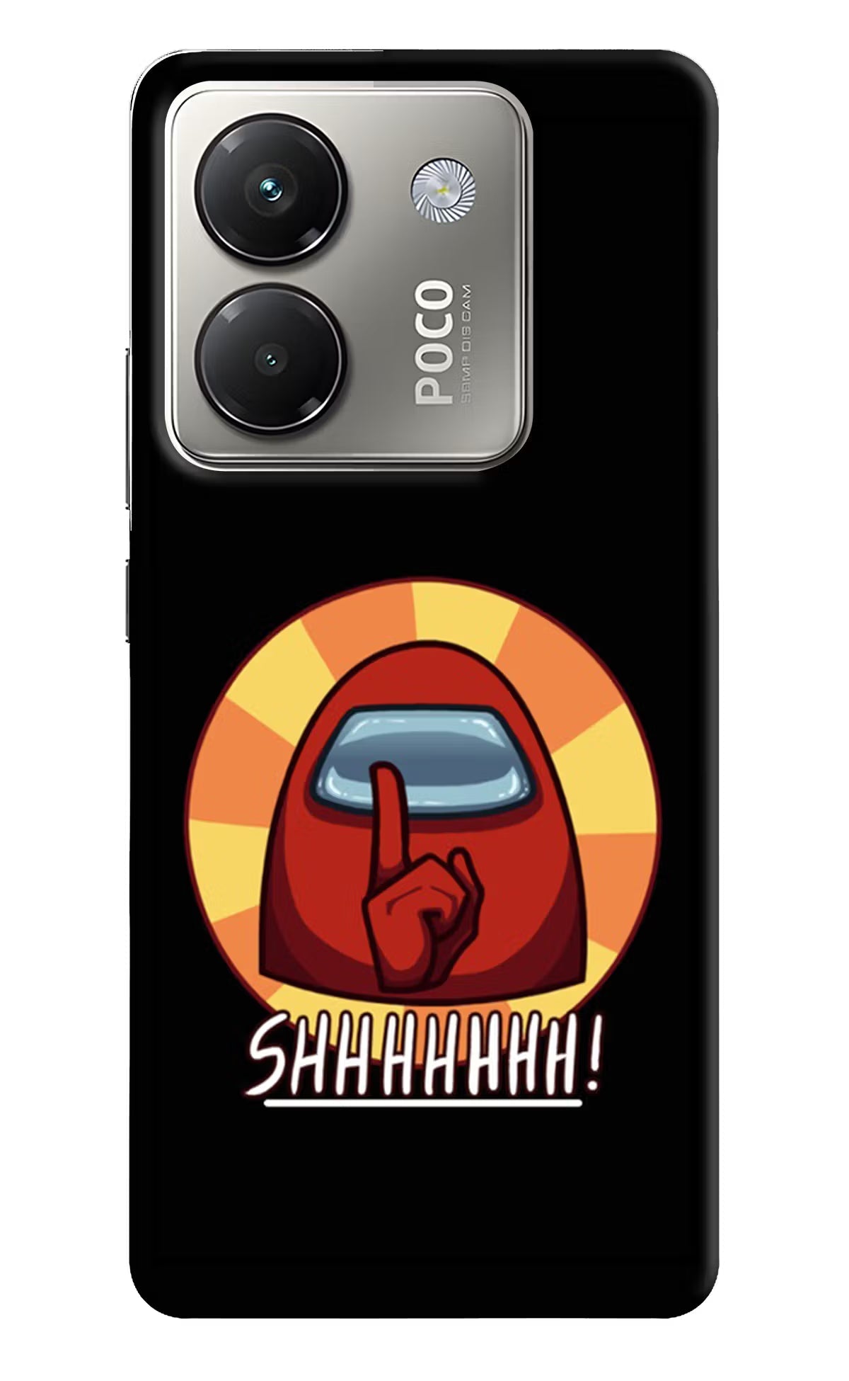 Among Us Shhh! Poco M7 Pro 5G Back Cover