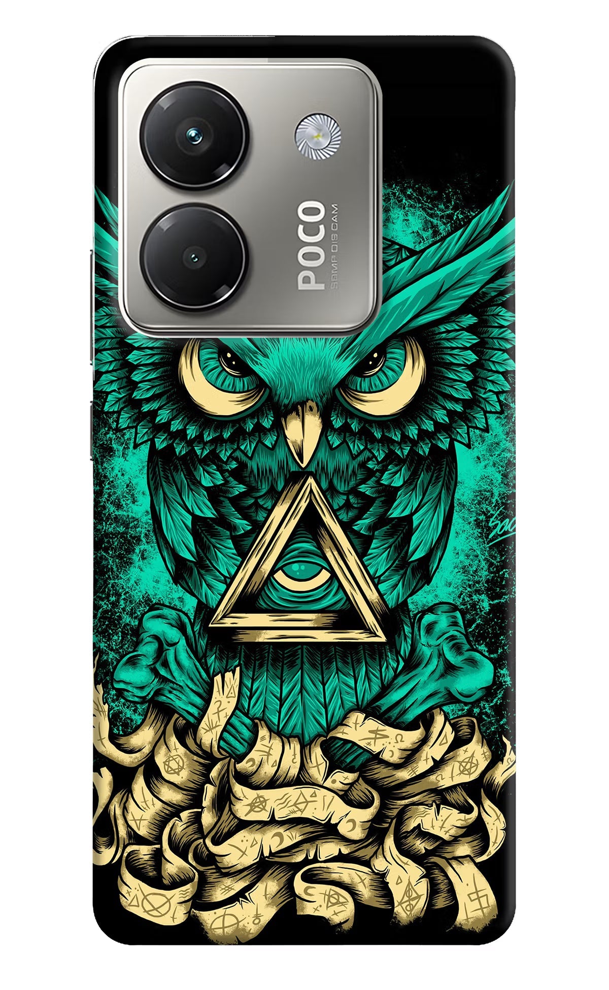 Green Owl Poco M7 Pro 5G Back Cover