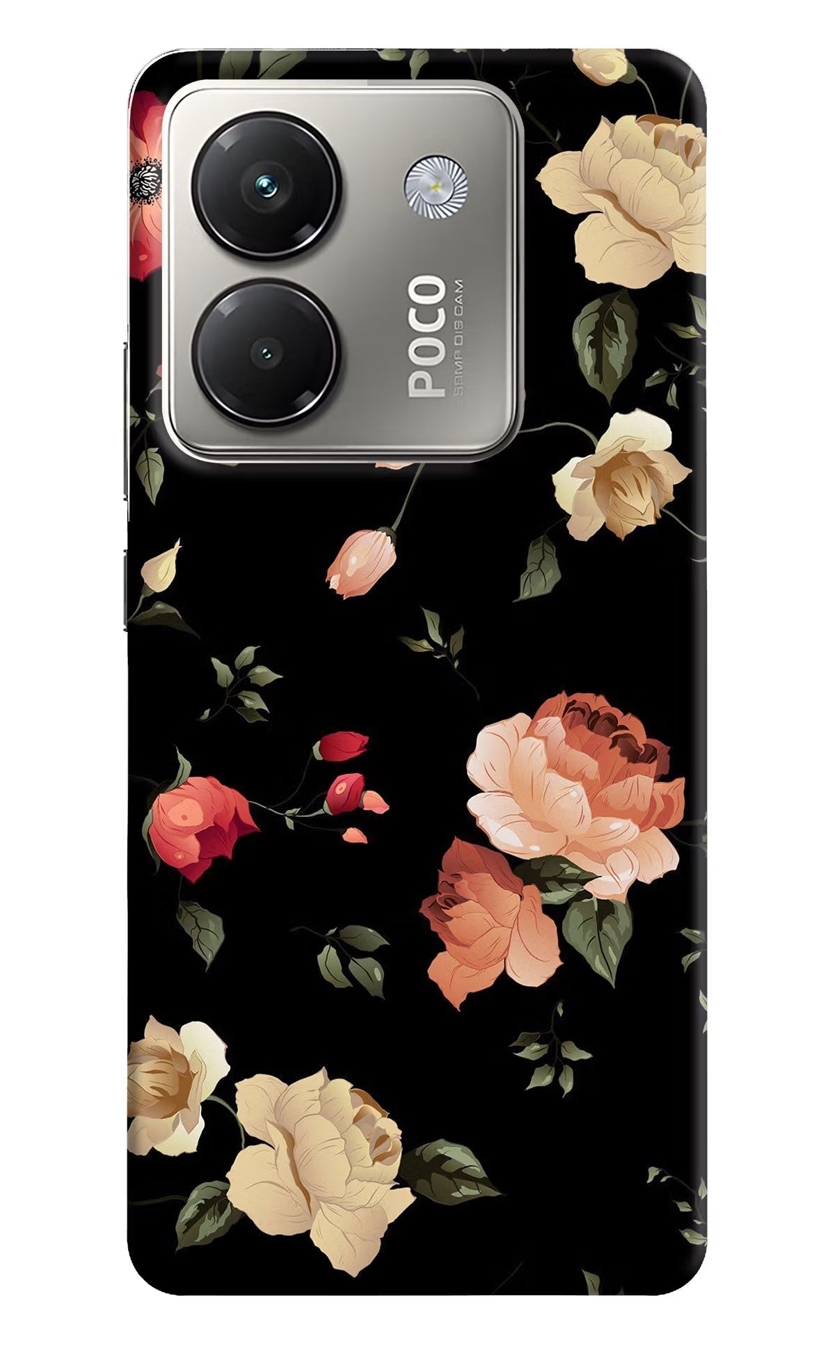 Flowers Poco M7 Pro 5G Back Cover