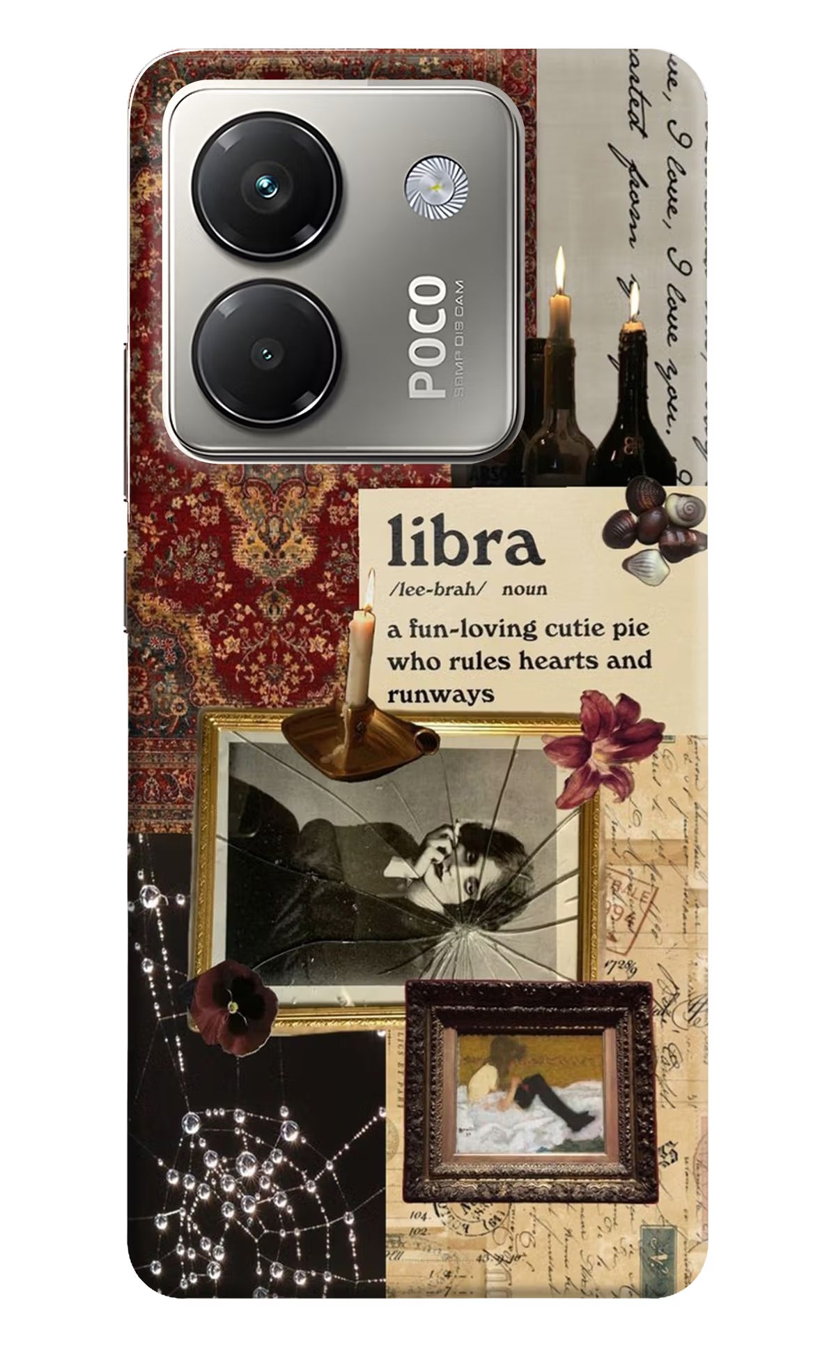 Libra Zodiac Poco M7 Pro 5G Back Cover