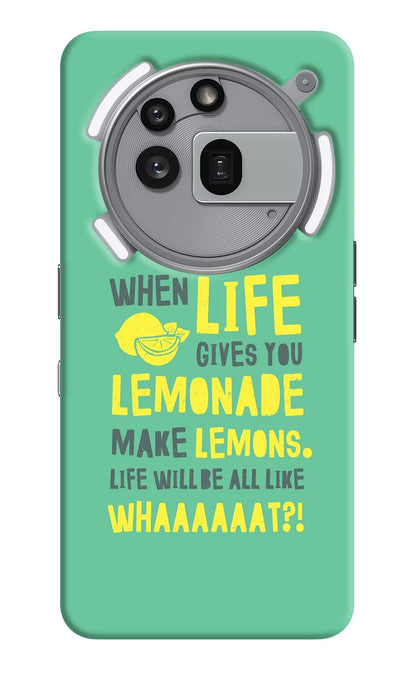 Quote Nothing Phone 3a Pro Back Cover