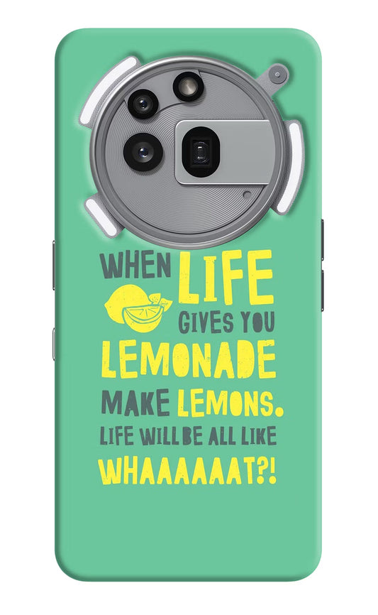 Quote Nothing Phone 3a Pro Back Cover