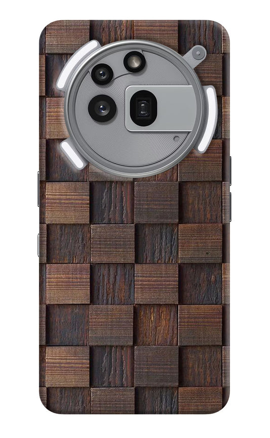 Wooden Cube Design Nothing Phone 3a Pro Back Cover