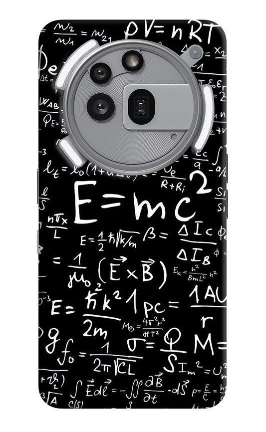 Physics Formula Nothing Phone 3a Pro Back Cover