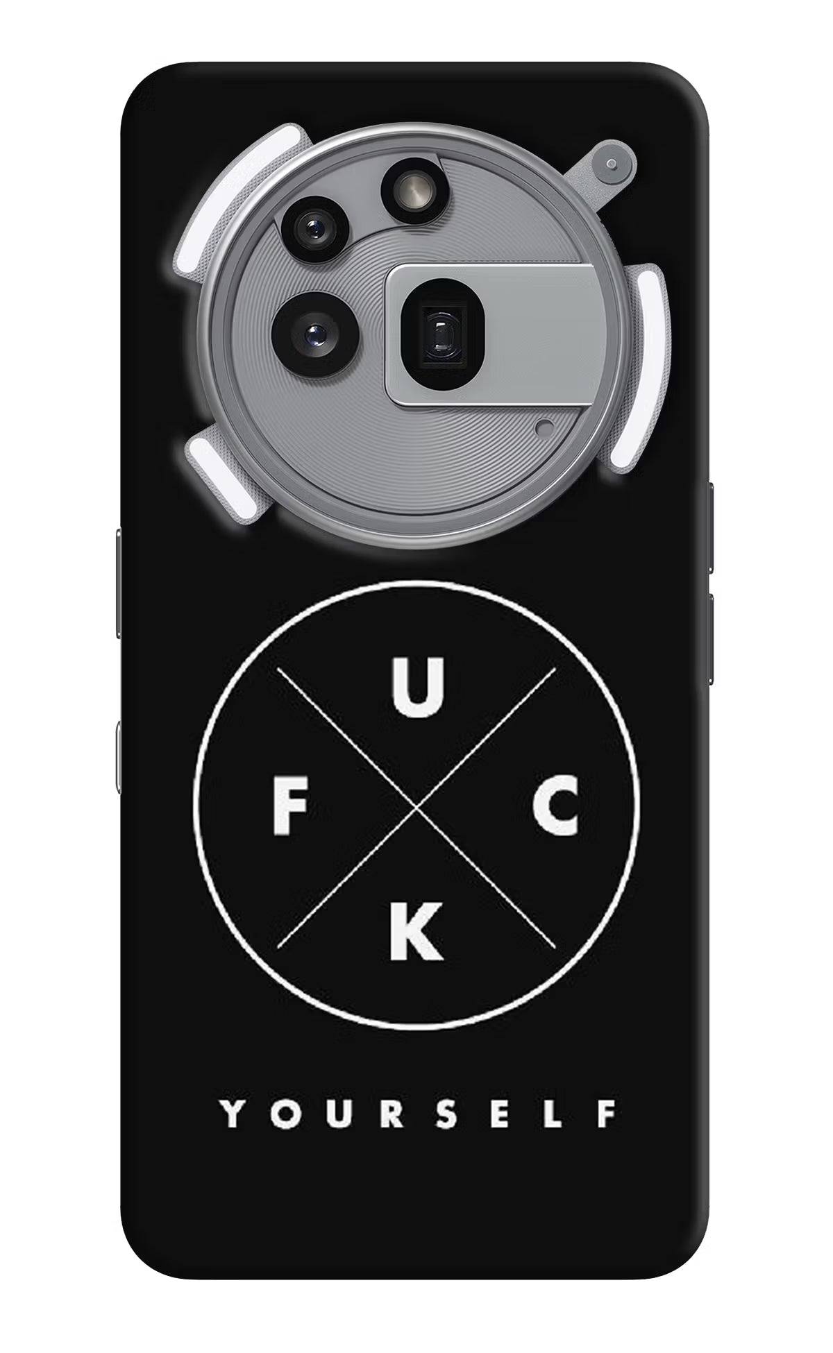 Go Fuck Yourself Nothing Phone 3a Pro Back Cover