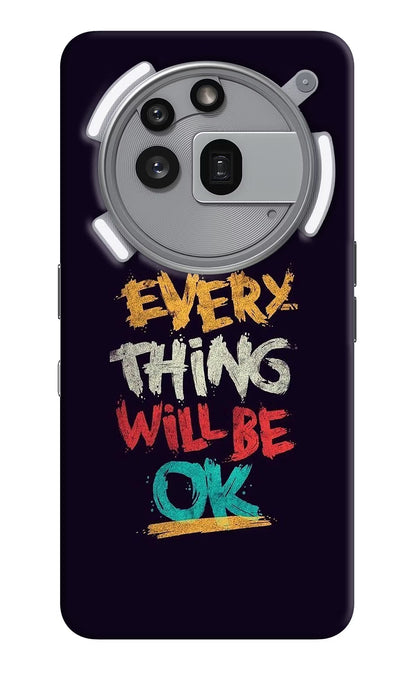 Everything Will Be Ok Nothing Phone 3a Pro Back Cover