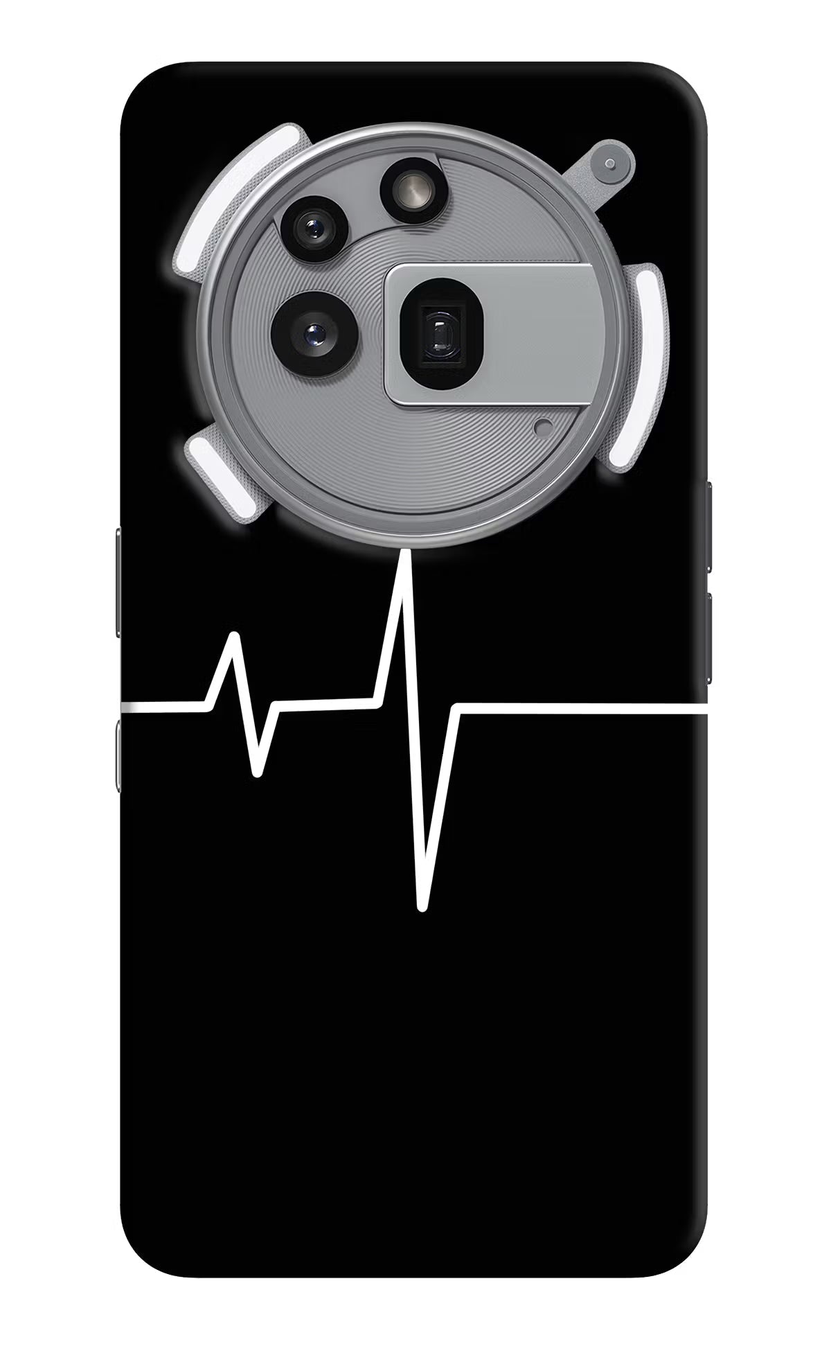 Heart Beats Nothing Phone 3a Pro Back Cover