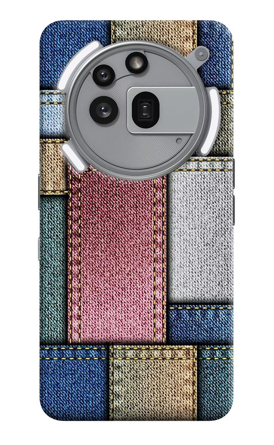 Multicolor Jeans Nothing Phone 3a Pro Back Cover