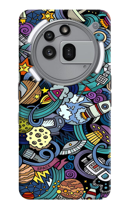 Space Abstract Nothing Phone 3a Pro Back Cover